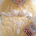 White sexy lingerie set, an experience of daily intimate life that is both pure and exudes allure ZA824031